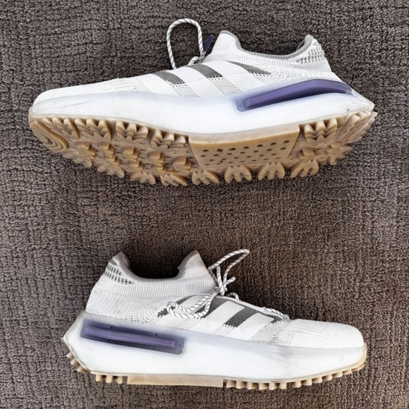 adidas NMD S1 in Cloud White / Light Purple - Size 12US - Picture 2 of 8